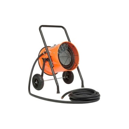 Global Equipment Portable Heater - Forced Air - 240V 15 KW 1 Phase 62.5 Amps PS-15241